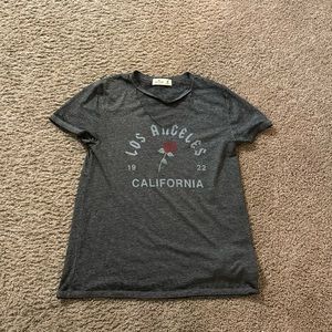 Hollister Dark Gray T-Shirt. Women’s medium.